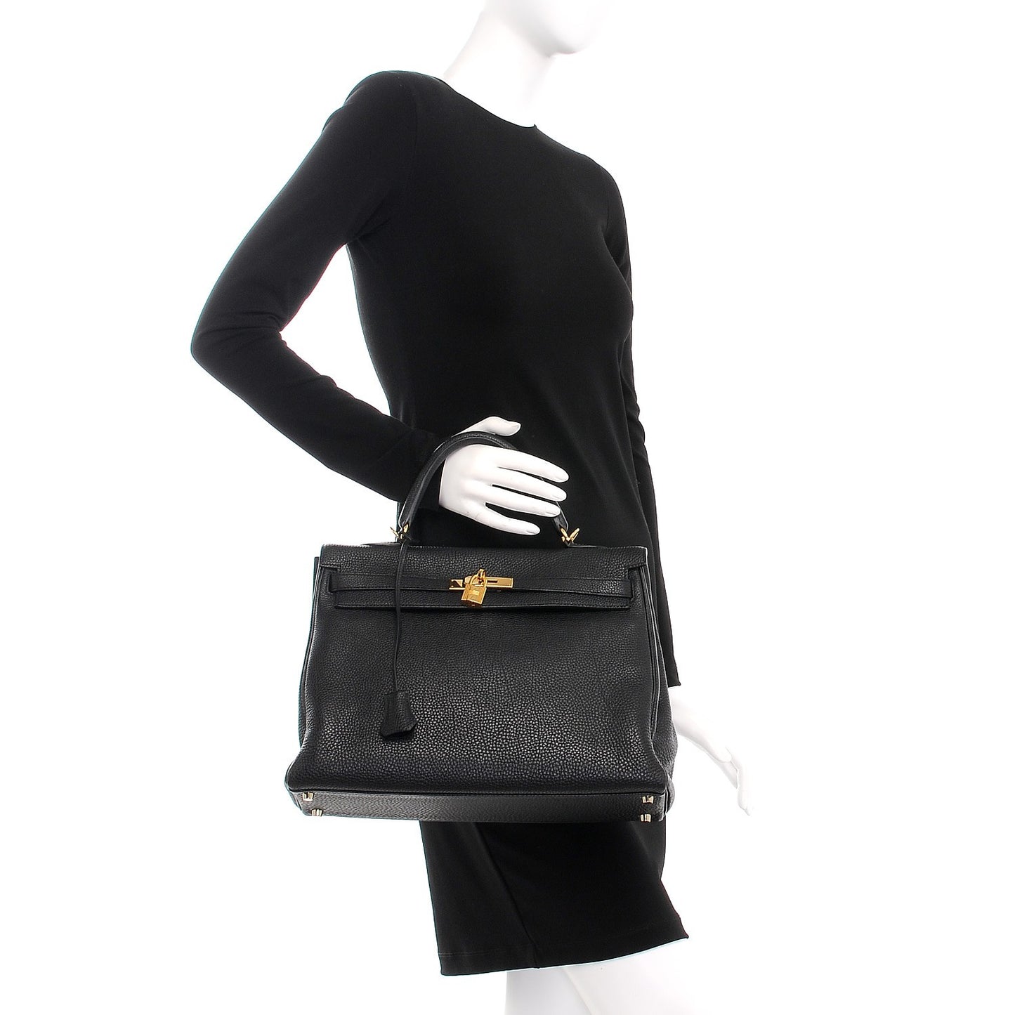 Togo Kelly Retourne 35 Black
