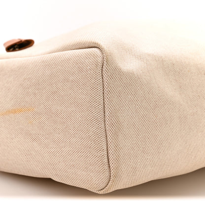 Hermes Toile Vache Calfskin Herbag 40 GM Natural 10 of 12