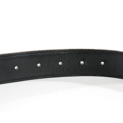 Hermes Box Togo 32mm H Belt 80 Black Gold 5 of 6