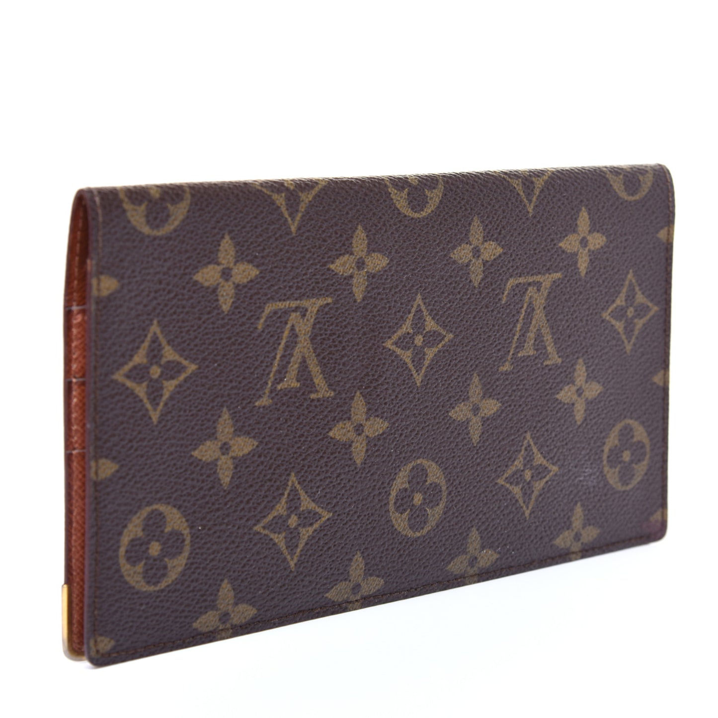 Monogram Checkbook Wallet