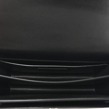 Saint Laurent Glazed Calfskin Medium Monogram Sunset Black 5 of 11