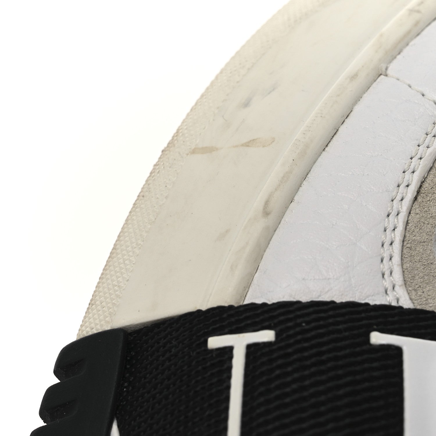 Valentino Garavani Calfskin Womens VL7N Sneakers 37 Black White 13 of 15
