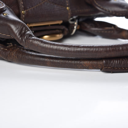 Chloe Calfskin Medium Paddington Satchel Chocolate 22 of 25