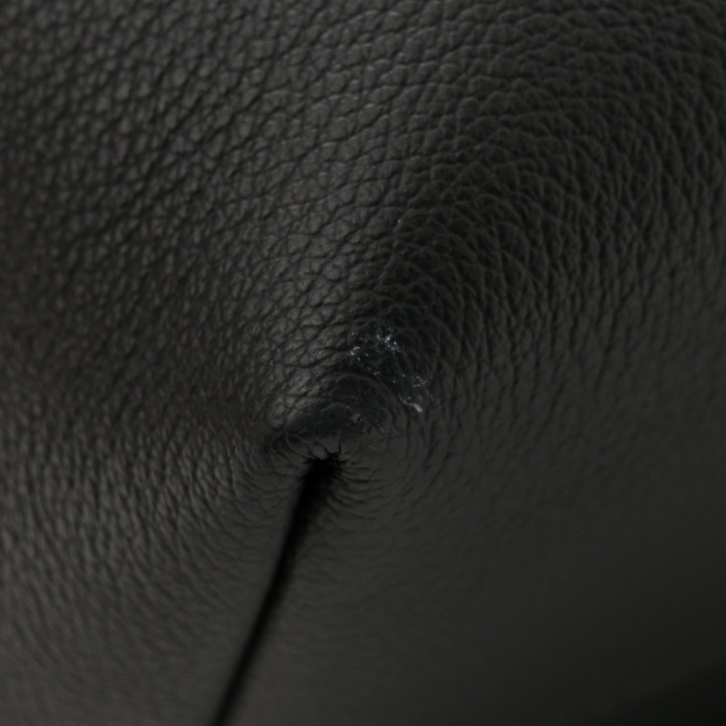 Grained Calfskin La Medusa Tote Bag Black