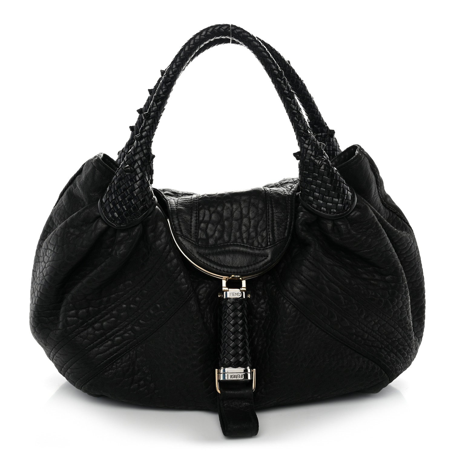 Fendi Nappa Nuvolata Spy Black 1 of 8