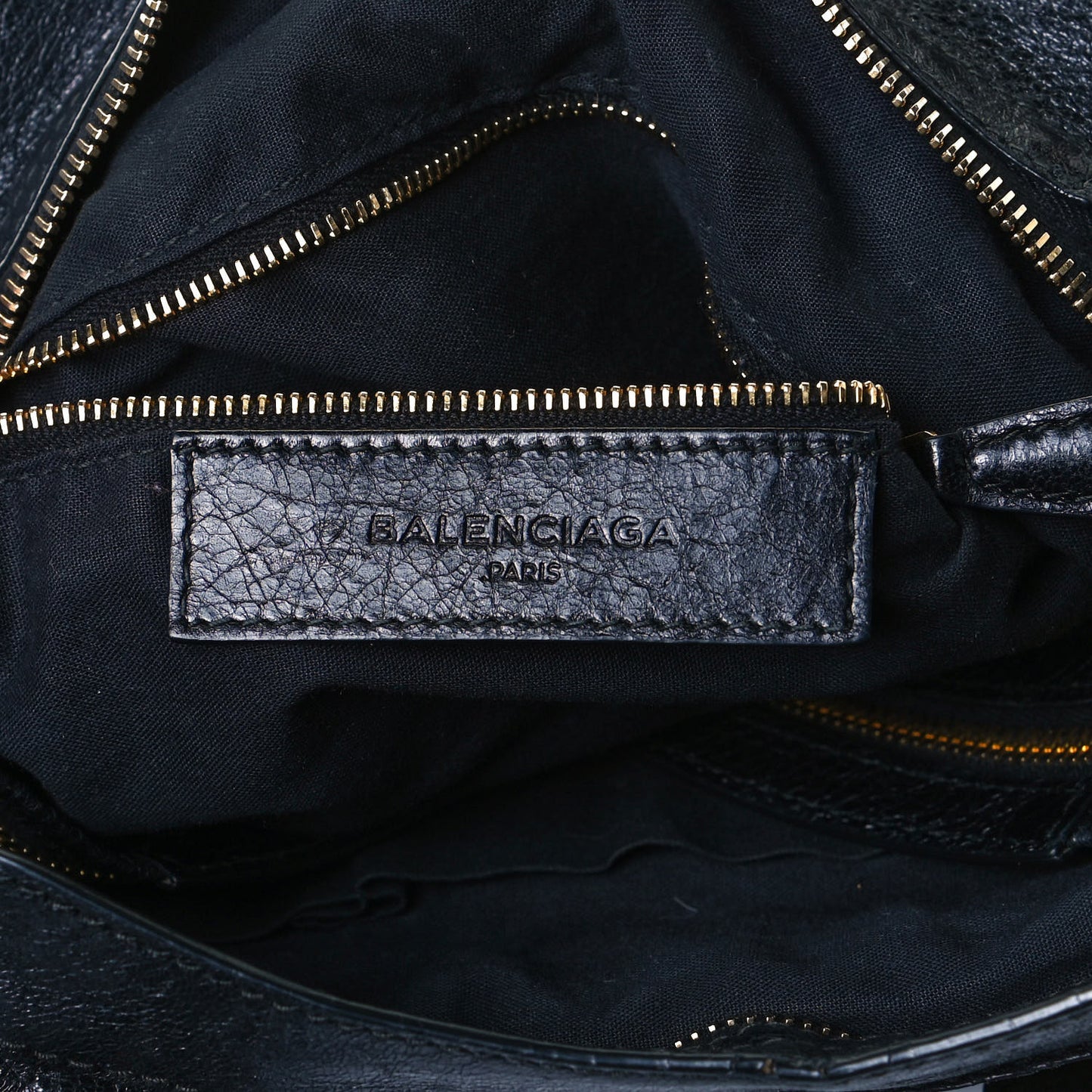 Agneau Giant 12 Gold Hardware Town Black