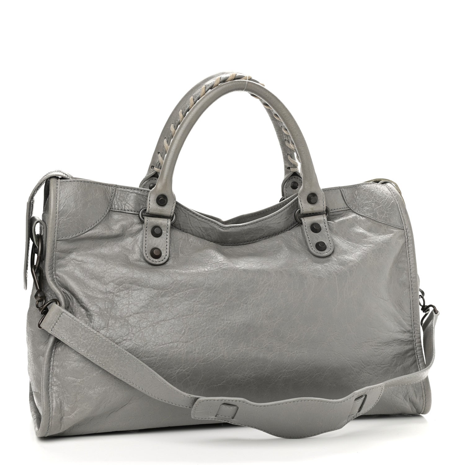 Balenciaga Agneau Classic Hardware City Gris Pyrite 3 of 13