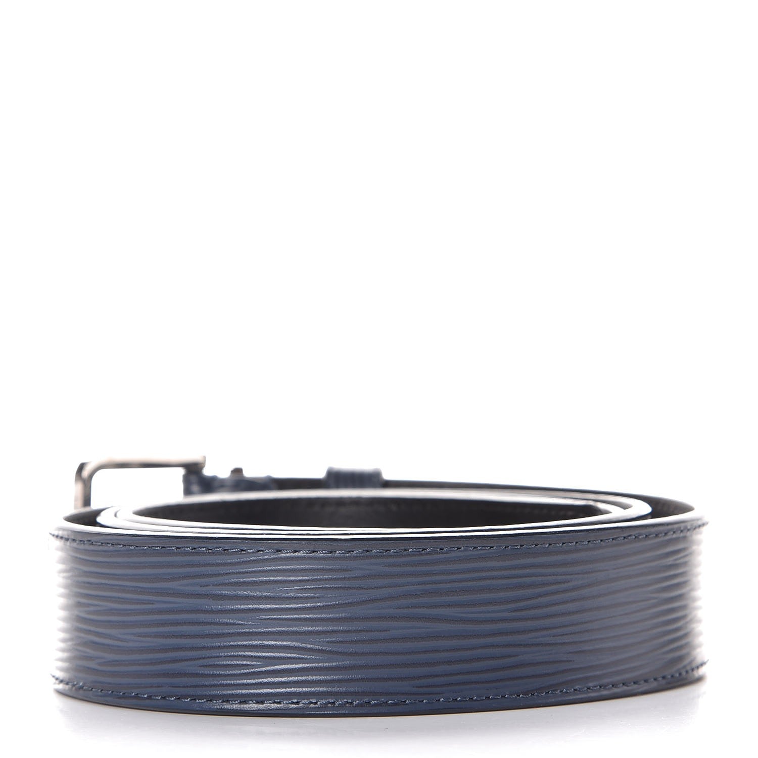 Louis Vuitton Epi 30mm Belt 100 40 Indigo 3 of 8