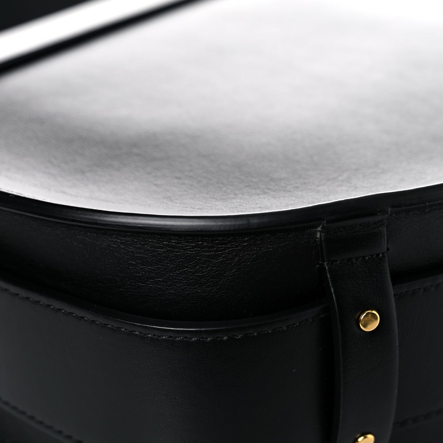Calfskin Medium Tess Bag Black