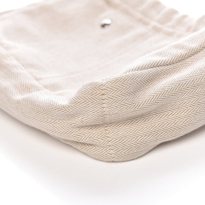 Hermes Canvas Barenia Fourbi 20 PM Pouch Naturel Fauve 8 of 8