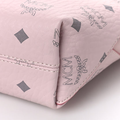 MCM Visetos Aren Shoulder Bag Powder Pink 7 of 7