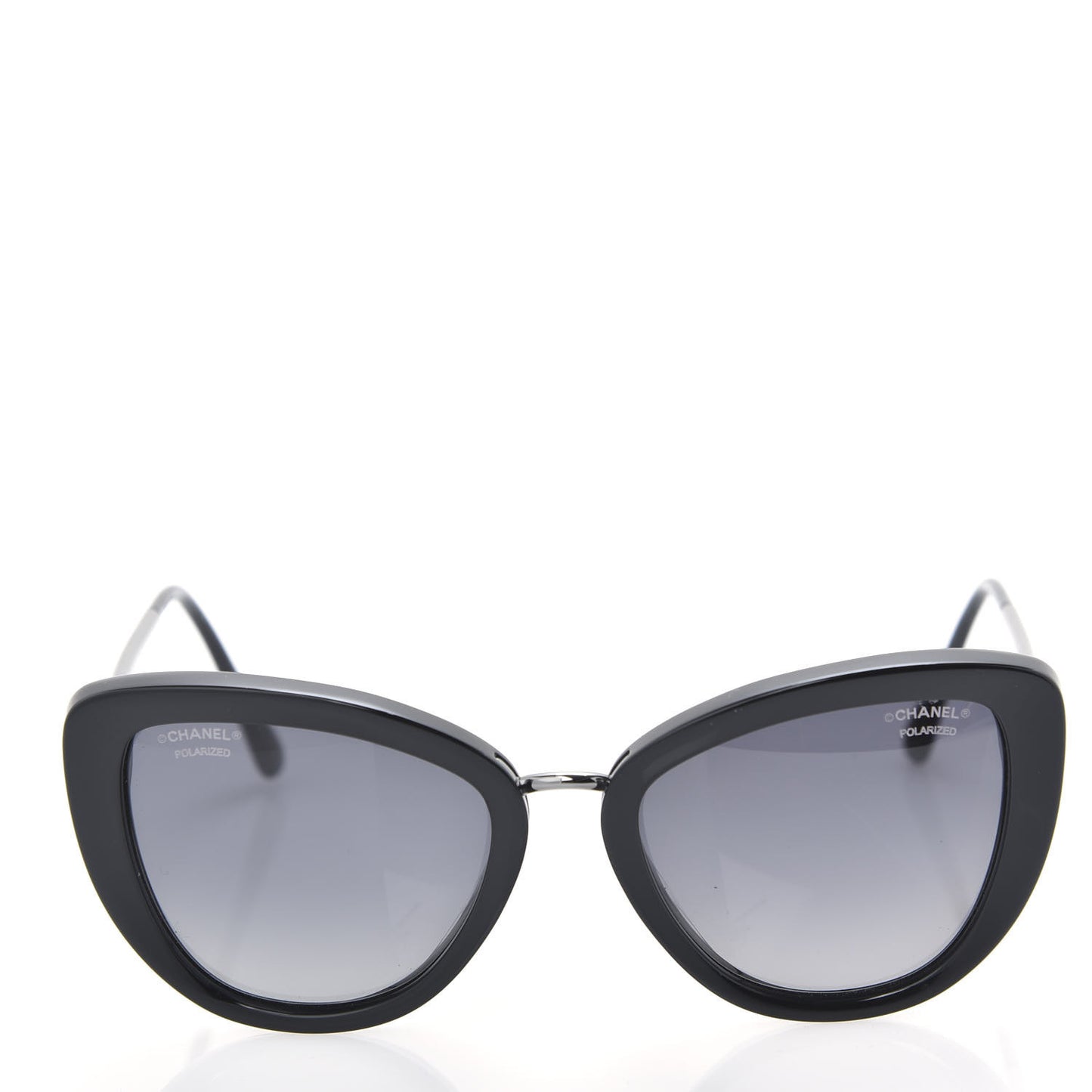 Polarized Cat Eye Sunglasses 5399-A Black