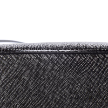 Prada Saffiano Medium Galleria Double Zip Tote Black 12 of 15