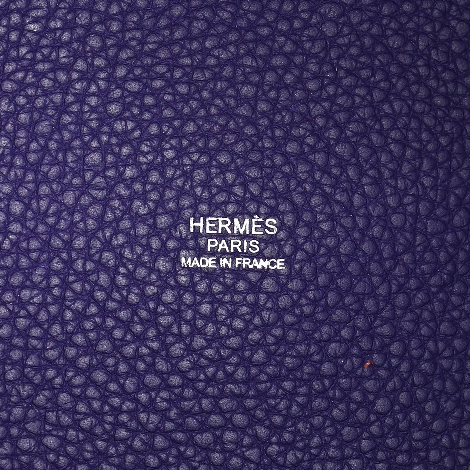 Hermes Taurillon Clemence Picotin Lock 26 GM Iris 5 of 11