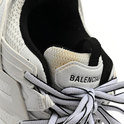 Balenciaga Mesh Nylon Womens Track Sneakers 39 White 9 of 10