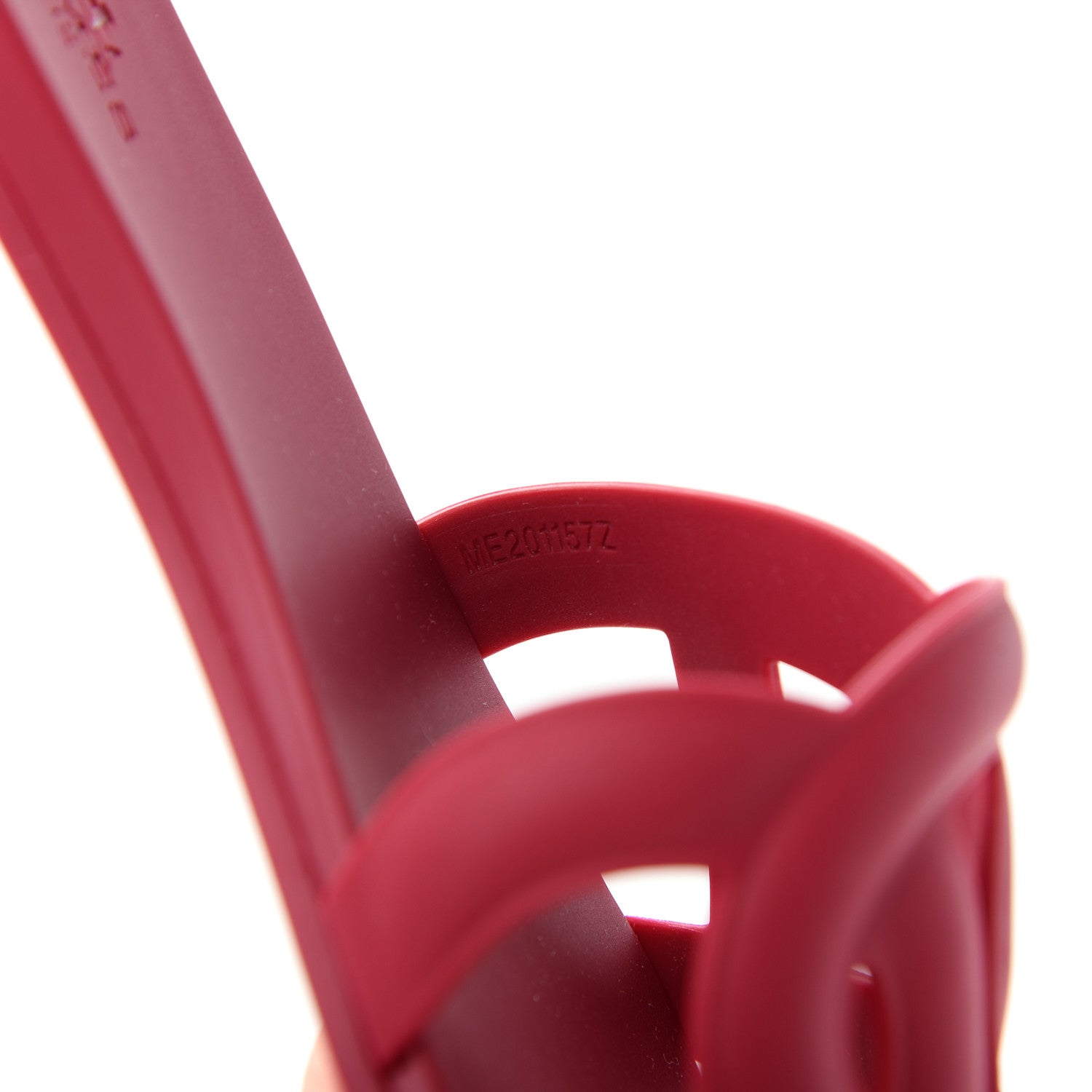 Hermes Rubber Aloha Sandals 35 Rose Baie 9 of 10