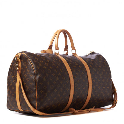 Louis Vuitton Monogram Keepall Bandouliere 55 1 of 12
