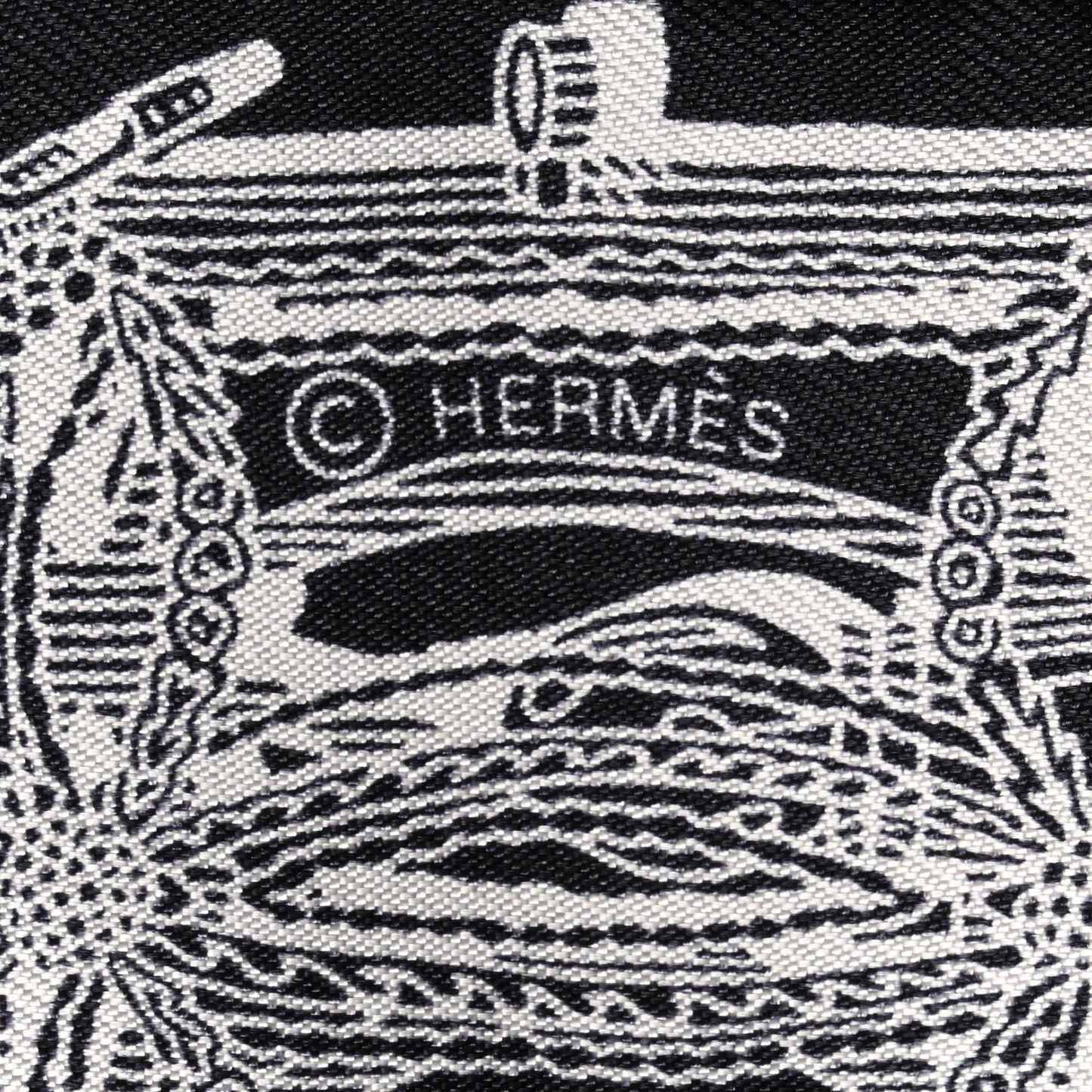 Silk Merveilleuses Lanternes Twilly Black White