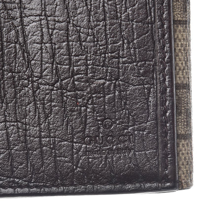 Gucci GG Plus Monogram Ladies GG Continental Wallet Beige Ebony Cocoa 6 of 7