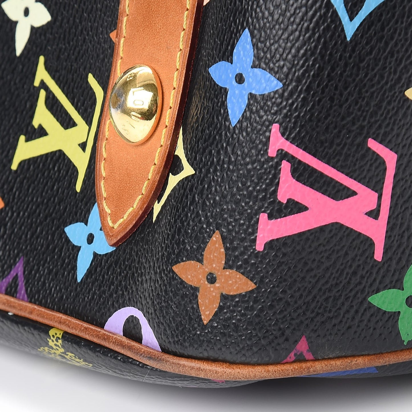 Monogram Multicolor Rita Black