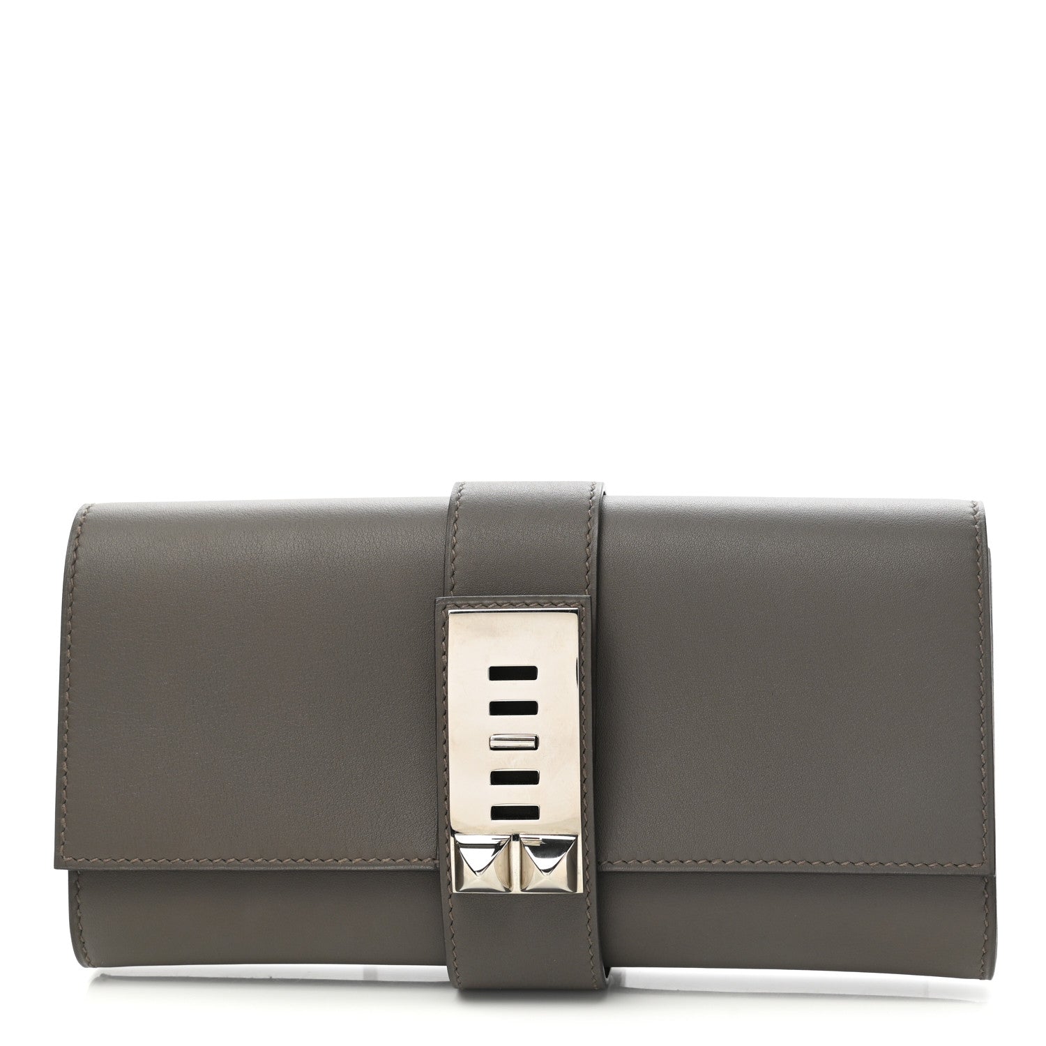 Hermes Swift Medor 23 Clutch Etain 1 of 9