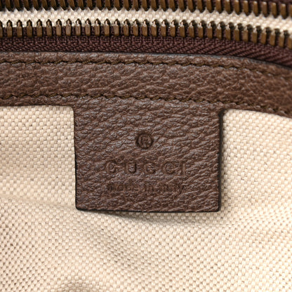 Gucci GG Supreme Monogram Calfskin Web Small Ophidia Day Backpack Beige Ebony New Acero 6 of 9
