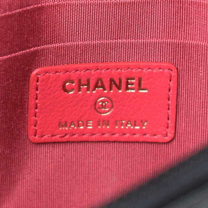 Chanel Shiny Lambskin Quilted Mini Flap Black 6 of 10