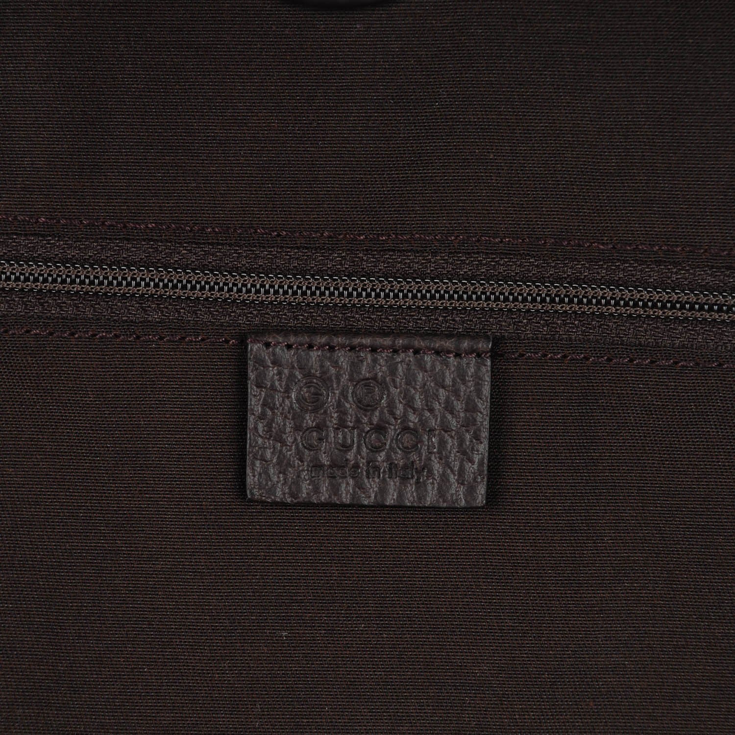 Gucci Monogram Dollar Calfskin Large Sukey Tote Beige Ebony Testa di Moro 6 of 7