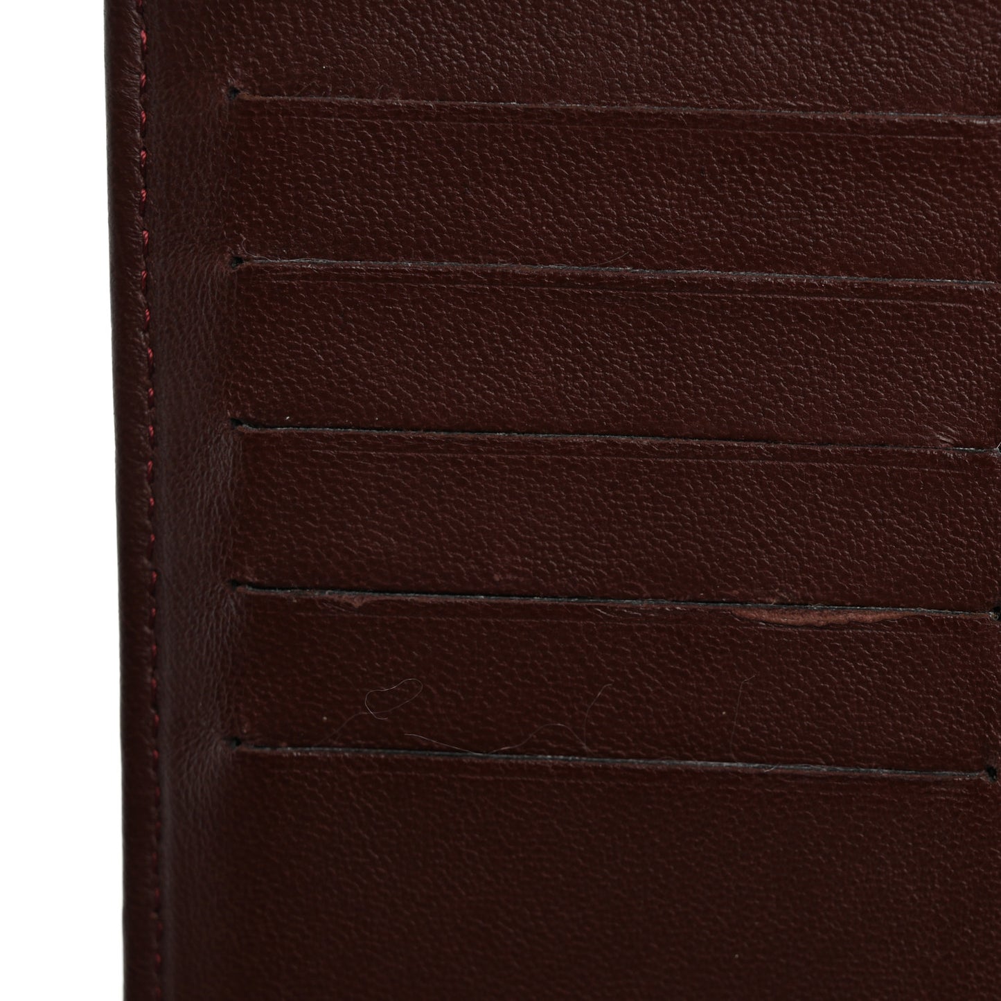 Lambskin Quilted Yen Wallet Black