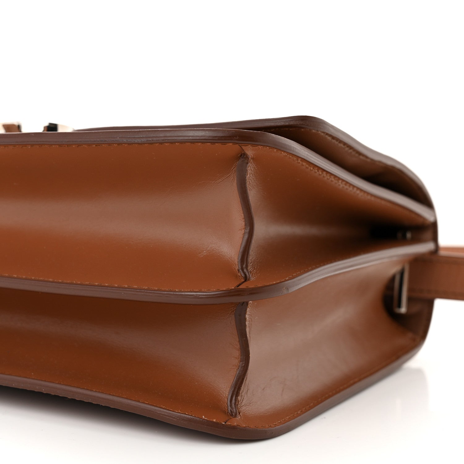 Burberry Calfskin Medium TB Bag Malt Brown 9 of 10