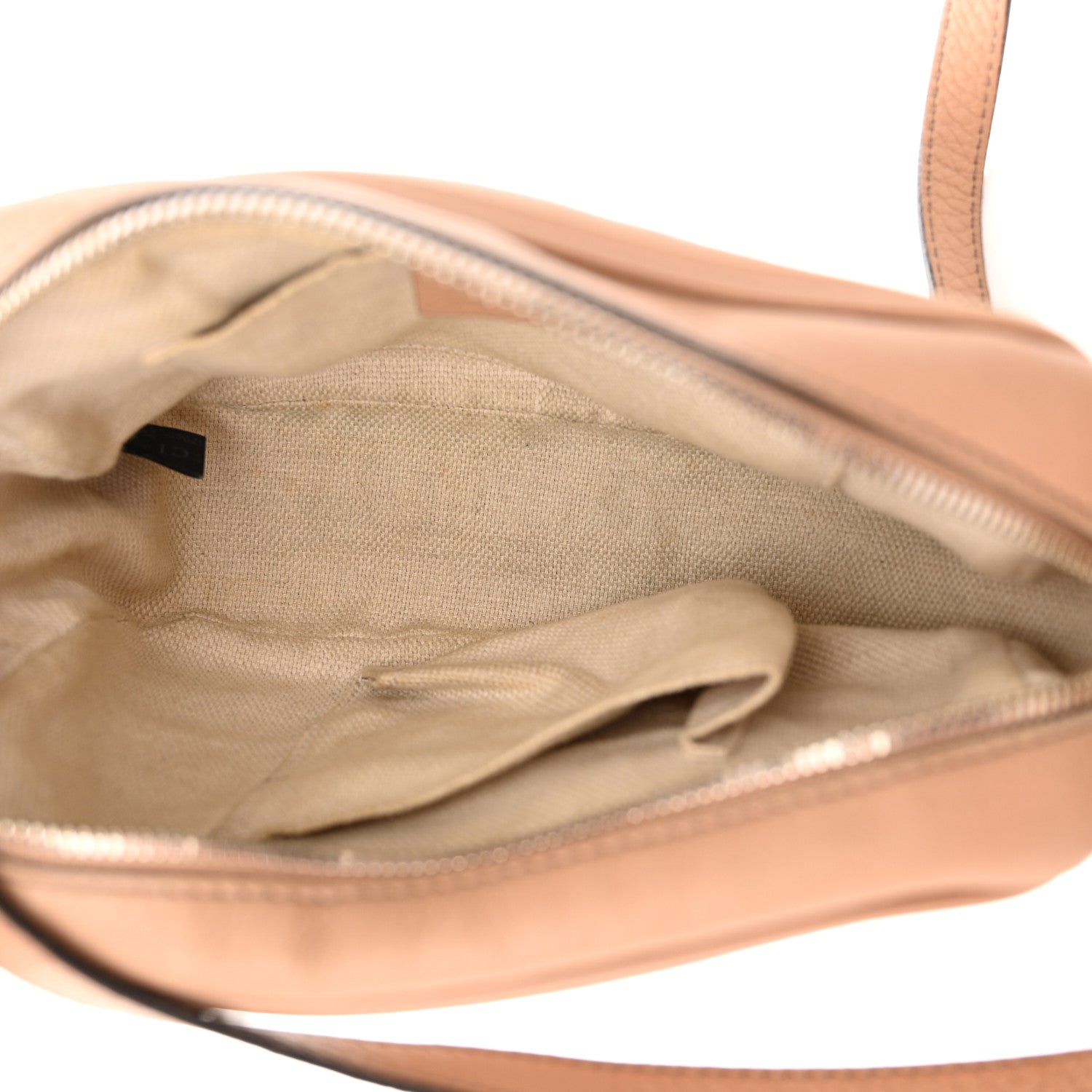 Gucci Pebbled Calfskin Small Soho Disco Bag Camelia 5 of 19