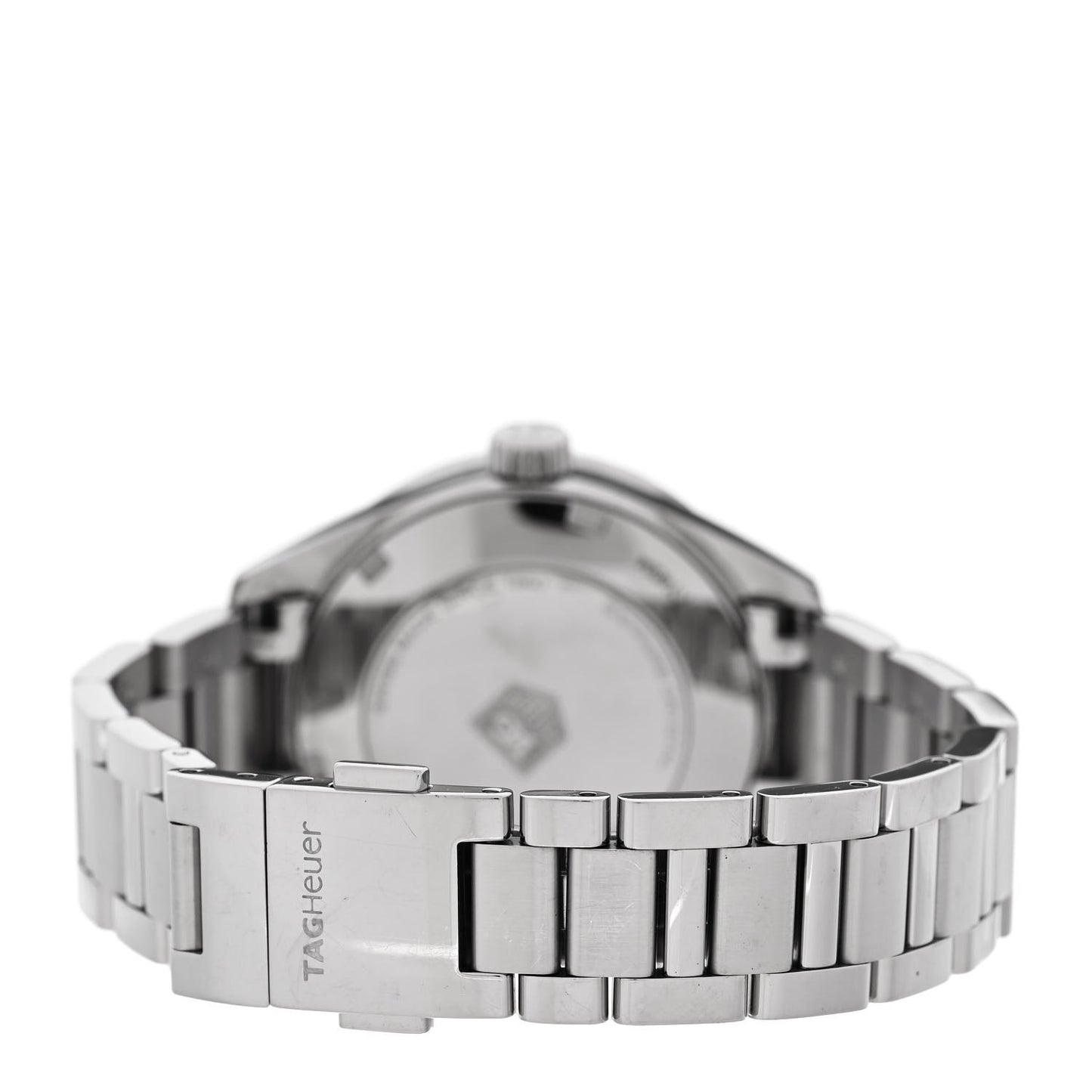 Stainless Steel Diamond Bezel Mother of Pearl 32mm Carrera Lady Quartz Watch WAR1315-0