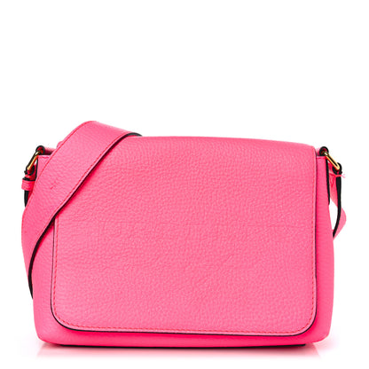 Burberry Calfskin Smooth Grain Small Burleigh Crossbody Bag Neon Pink 1 of 10