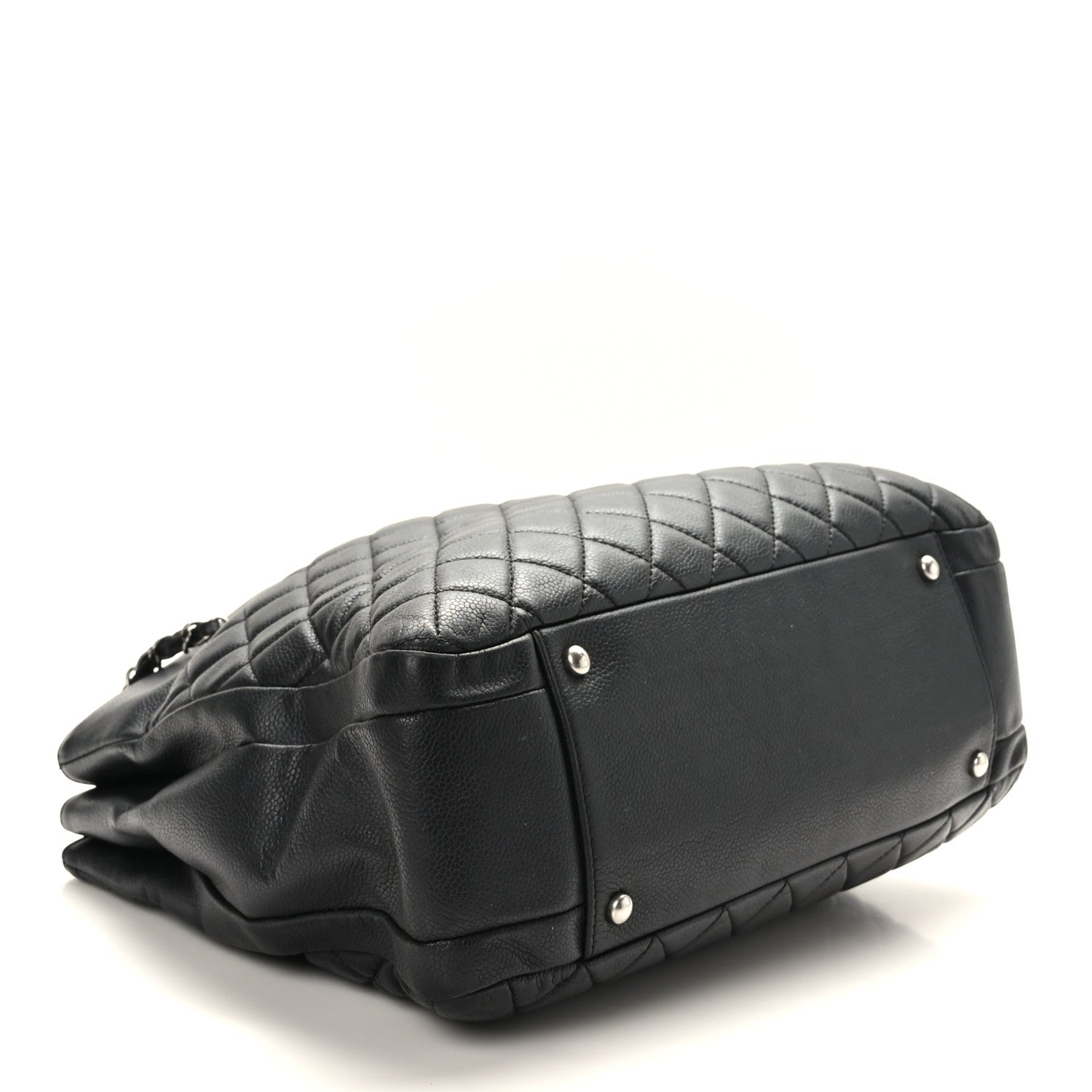 Chanel Caviar Quilted Urban Companion Shopping Tote Black 4 of 10