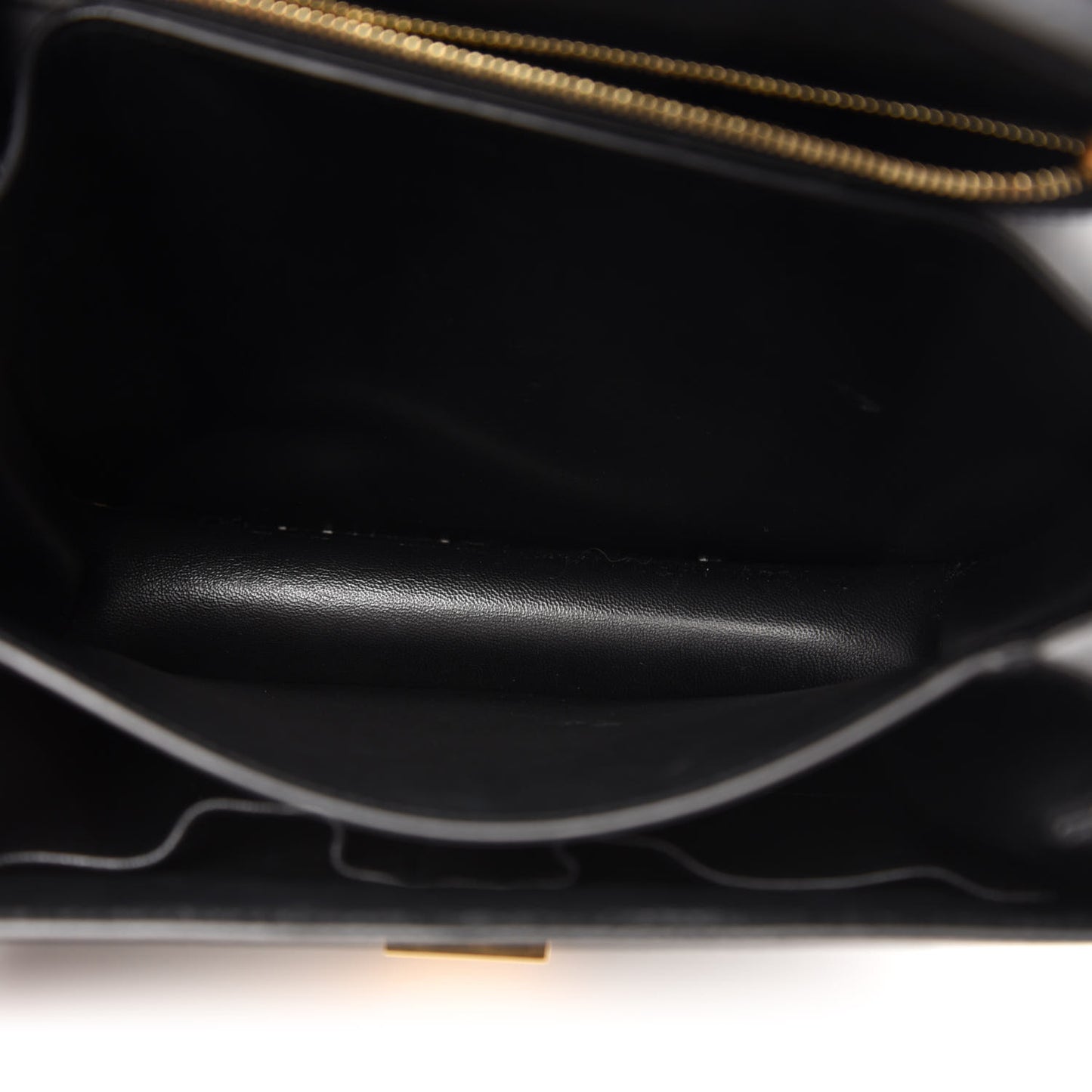 Box Calfskin Medium Classic Box Flap Black