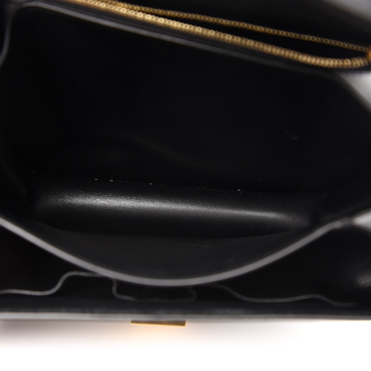 Celine Box Calfskin Medium Classic Box Flap Black 5 of 13