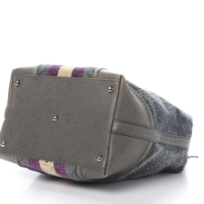 Gucci Velvet Horsebit Embossed Treasure Boston Multicolor 8 of 10