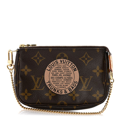 Louis Vuitton Monogram Complice Trunks and Bags Mini Pochette Accessories Beige 1 of 9