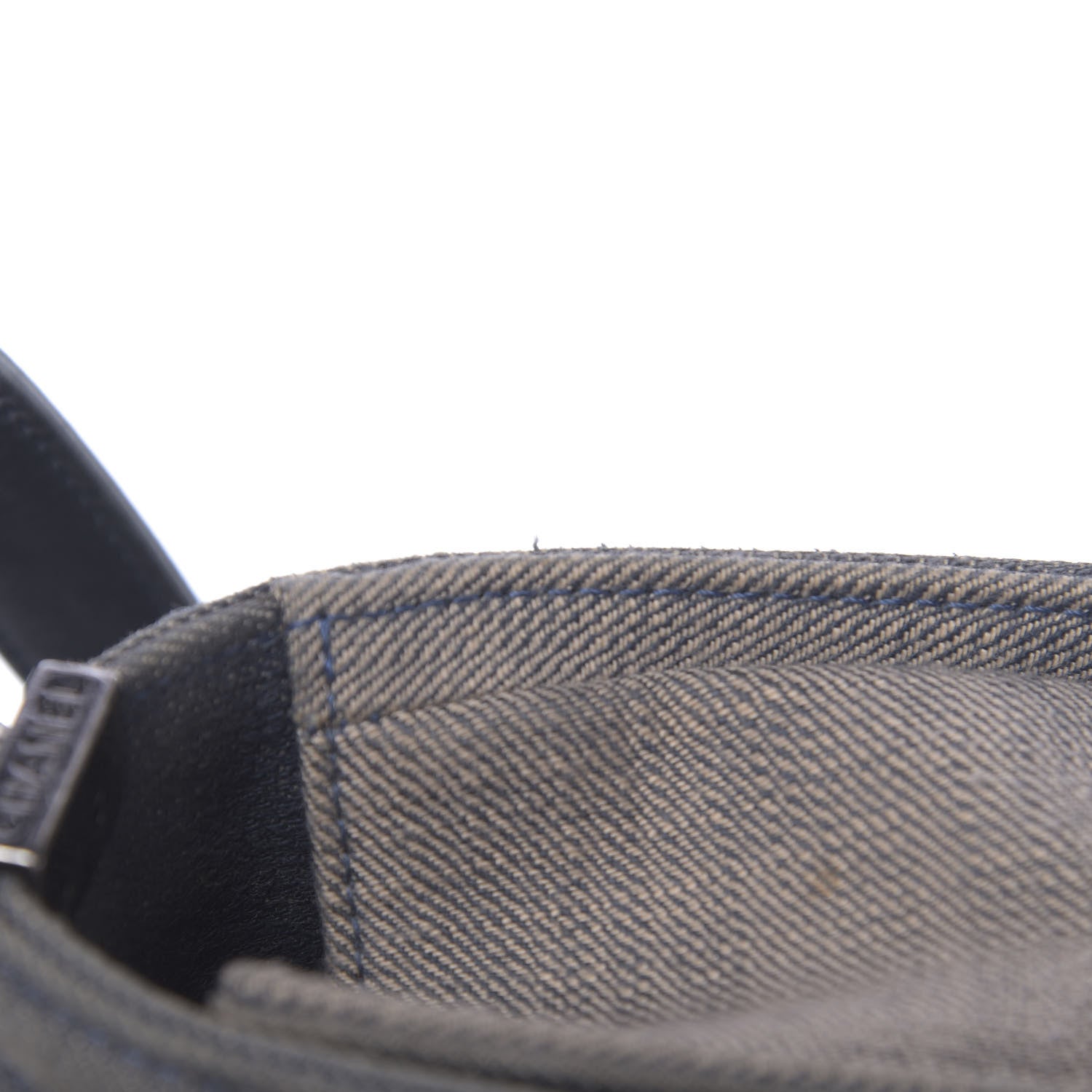 Chanel Denim Chevron Small Boy Flap Blue 8 of 16