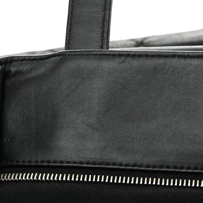 Chanel Iridescent Calfskin Quilted In The Mix Shopping Tote Black 13 of 23