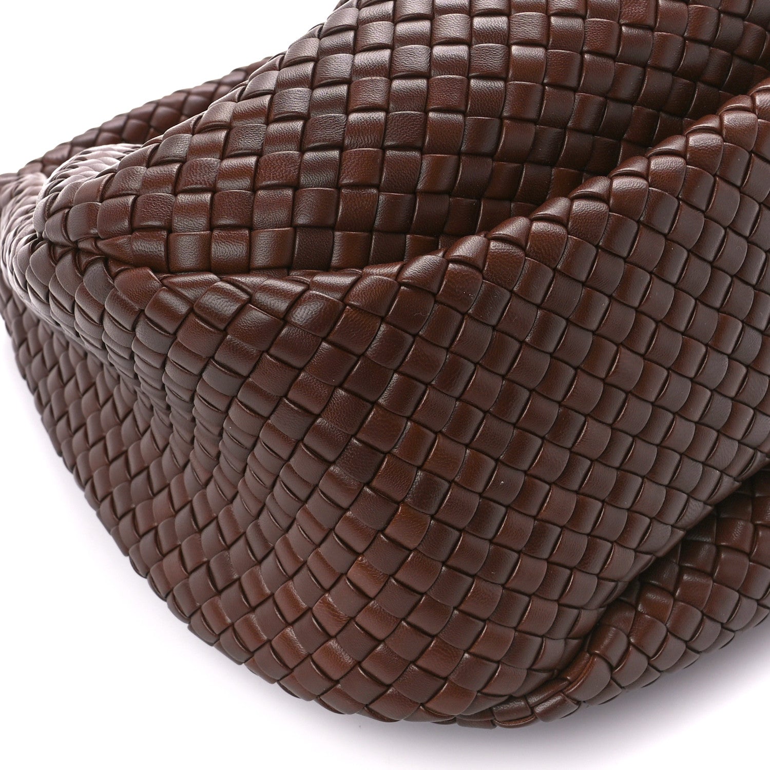 Bottega Veneta Lambskin Intrecciato Padded Jodie Browine 8 of 10