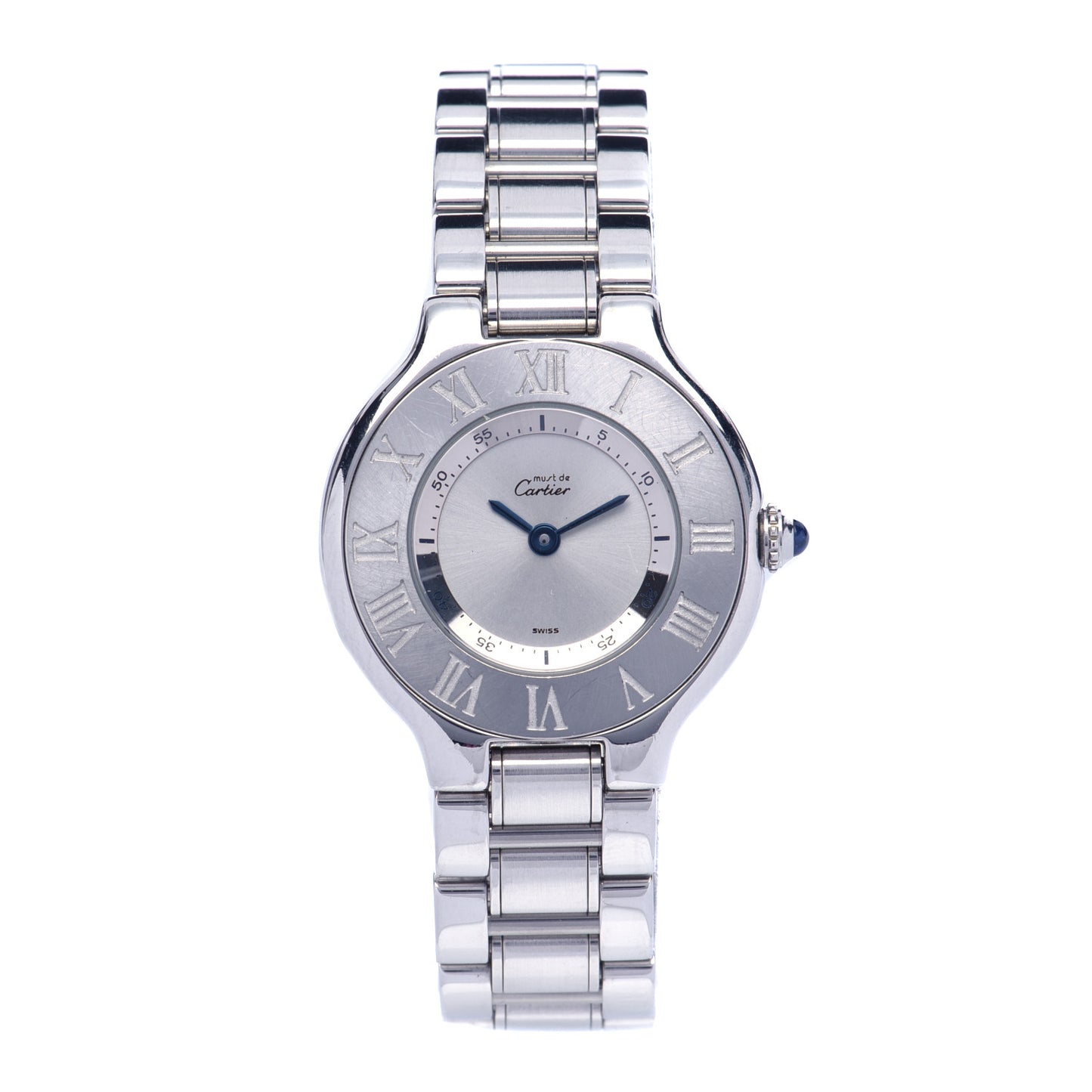 Stainless Steel 28mm Must De 21 Quartz Watch