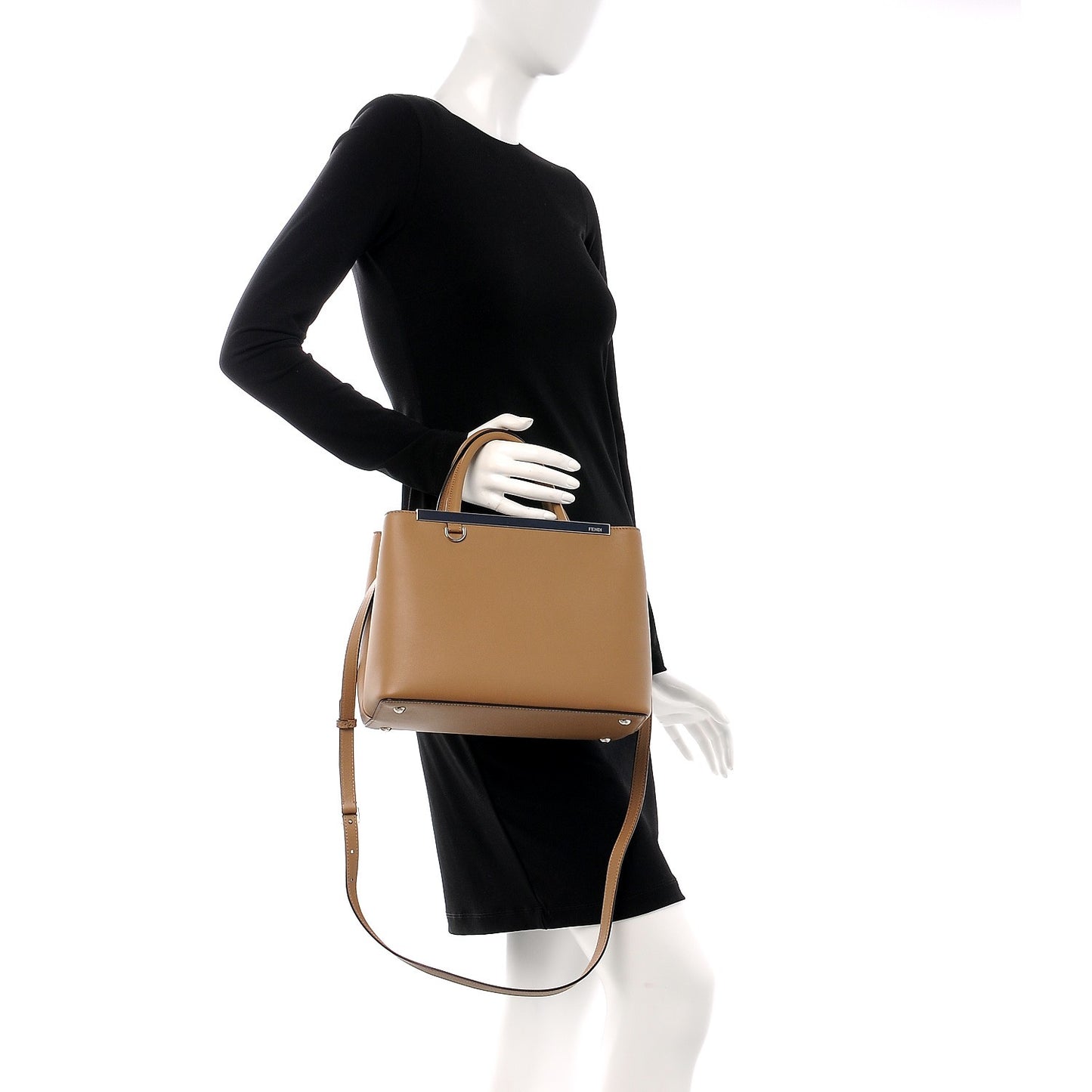 Vitello Dolce Century Petite 2Jours Tote Sand Polvere