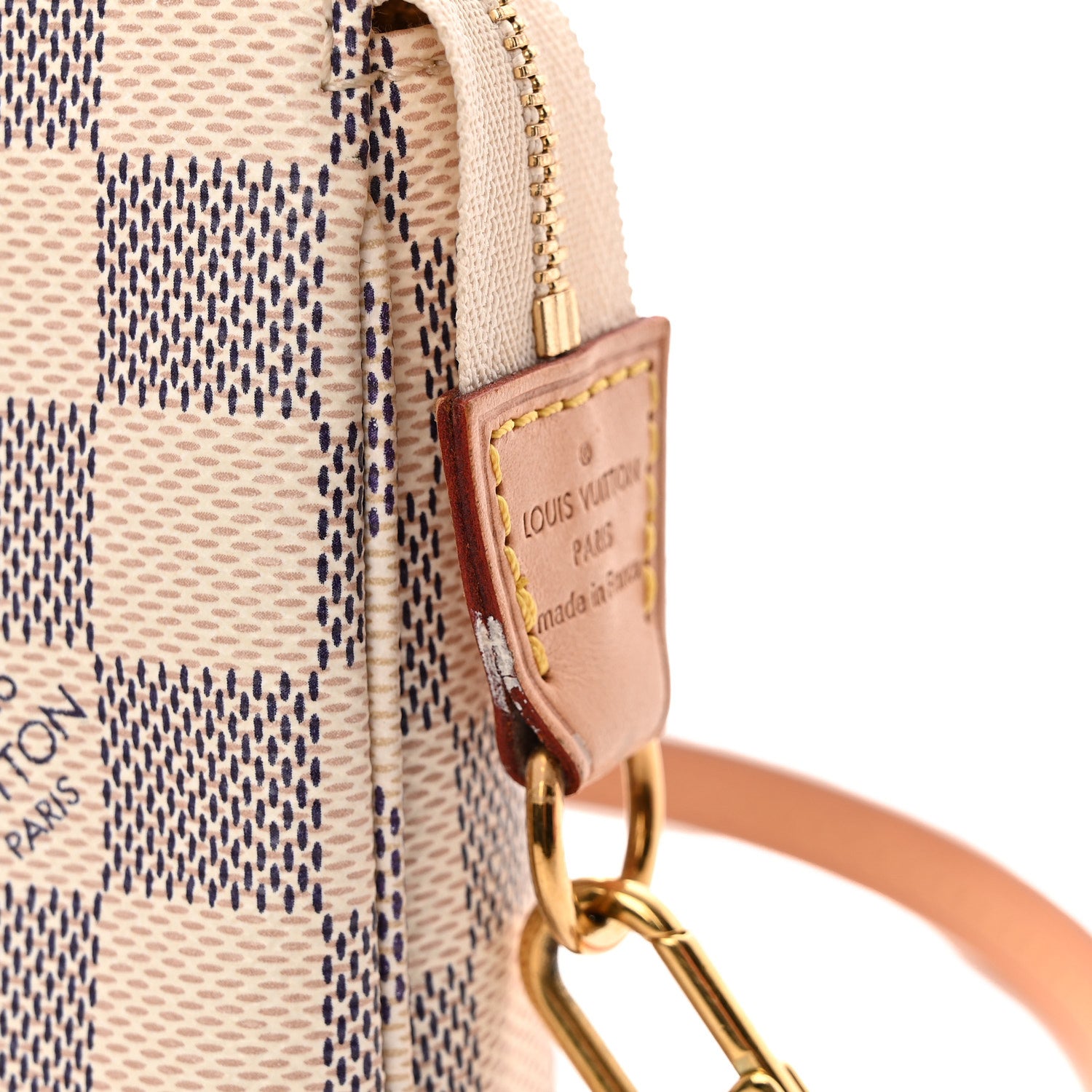 Louis Vuitton Damier Azur Pochette Accessories NM 10 of 10