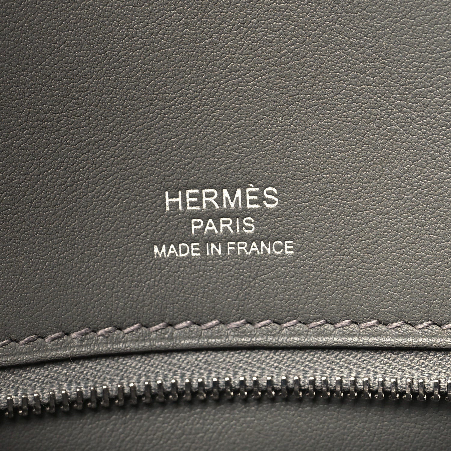 Hermes Veau Doblis Swift Grizzly Birkin 25 Gris Meyer Gris Caillou 6 of 11