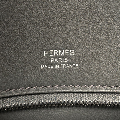 Hermes Veau Doblis Swift Grizzly Birkin 25 Gris Meyer Gris Caillou 6 of 11