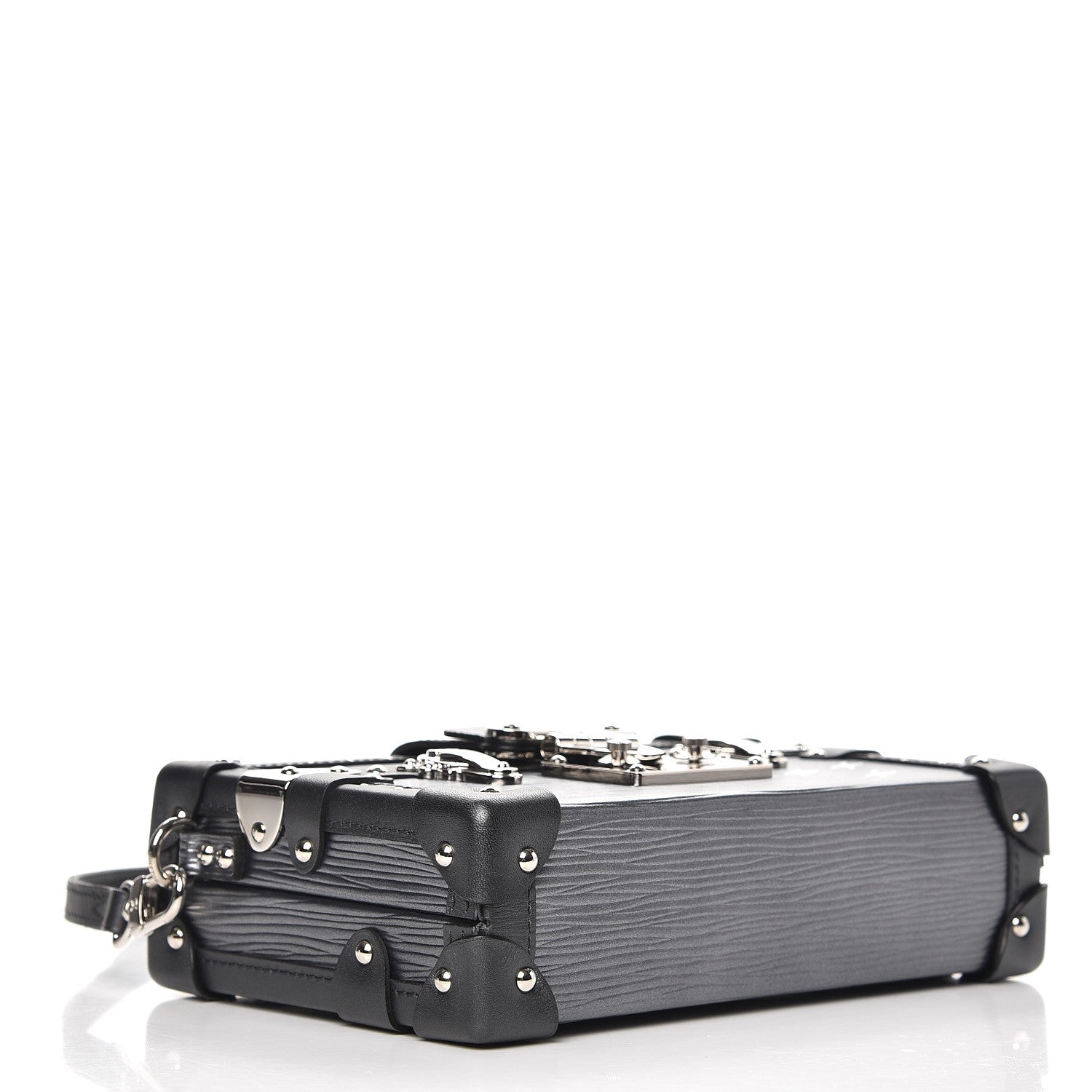 Louis Vuitton Epi Petite Malle Anthracite Nacre 4 of 8