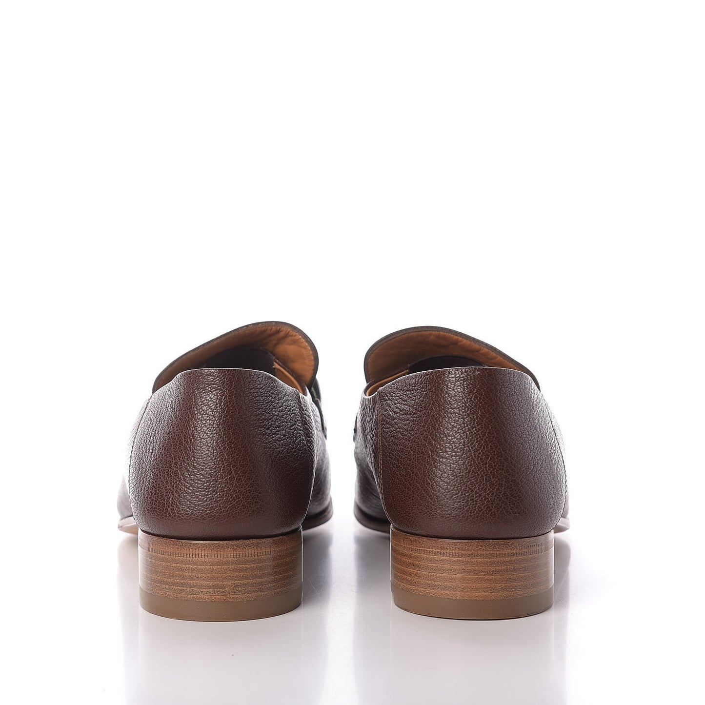 Havely Kid Web Mens Horsebit Loafers 10 Dark Brown