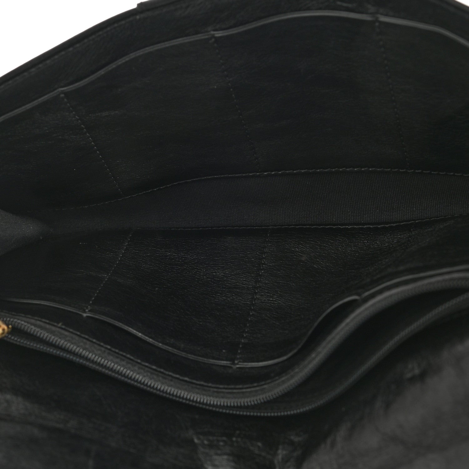 Jimmy Choo Calfskin Studded Reese Clutch Wallet Black 5 of 8