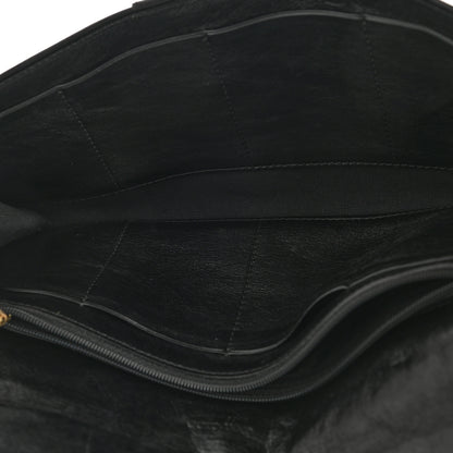 Jimmy Choo Calfskin Studded Reese Clutch Wallet Black 5 of 8